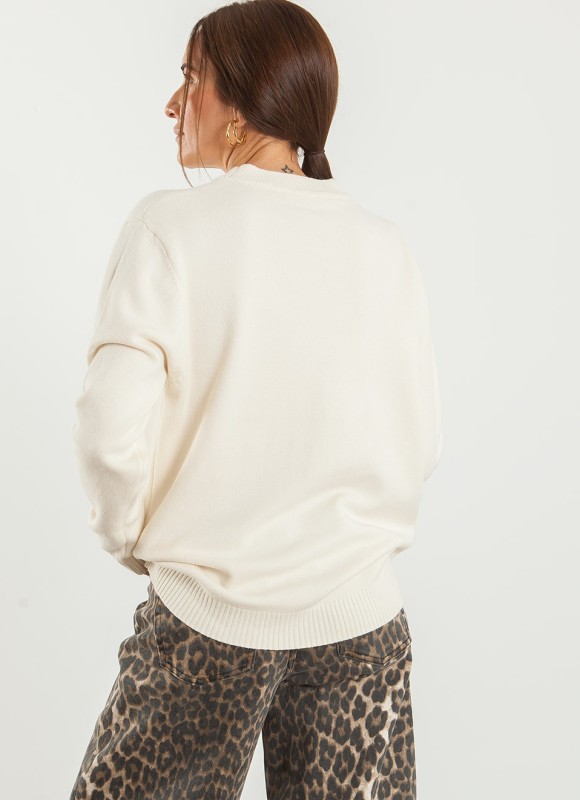 Jersey Básico Cuello Perkins Mujer | Moda | Premonición.online