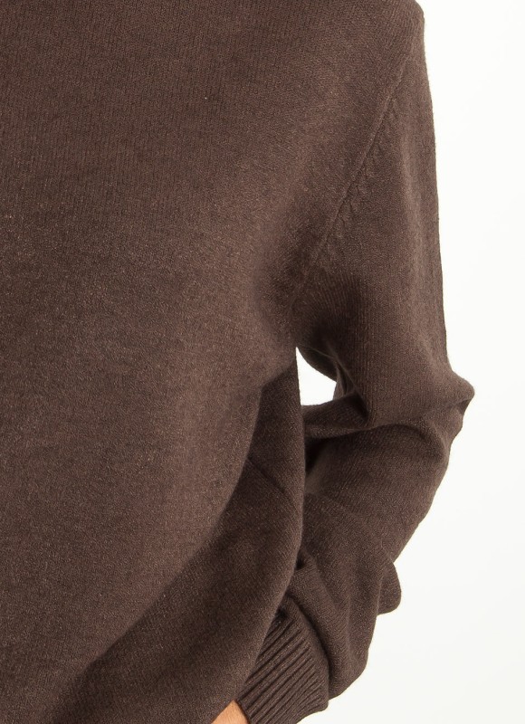Jersey Básico Cuello Perkins Mujer | Moda | Premonición.online