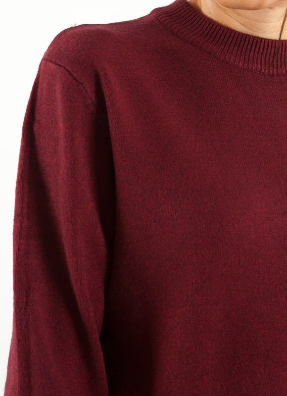 Jersey Básico Cuello Perkins Mujer | Moda | Premonición.online