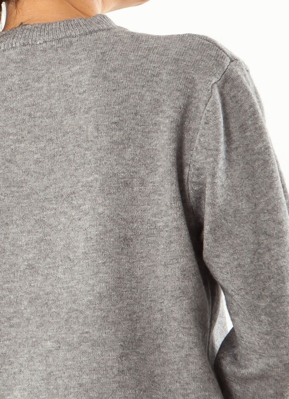Jersey Básico Cuello Perkins Mujer | Moda | Premonición.online