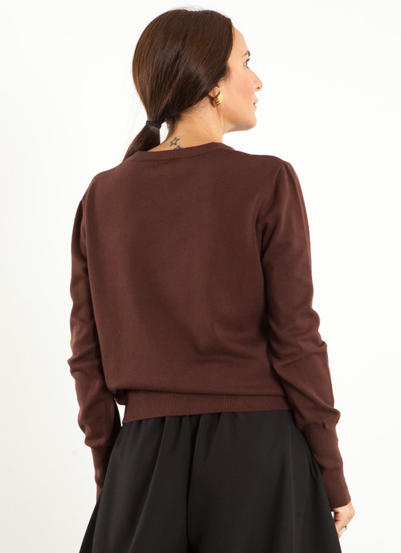 Jersey con Botones Dorados Mujer | Elegante | Premonición.online