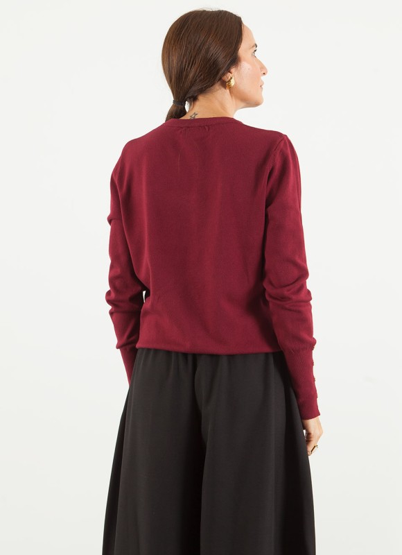 Jersey con Botones Dorados Mujer | Elegante | Premonición.online