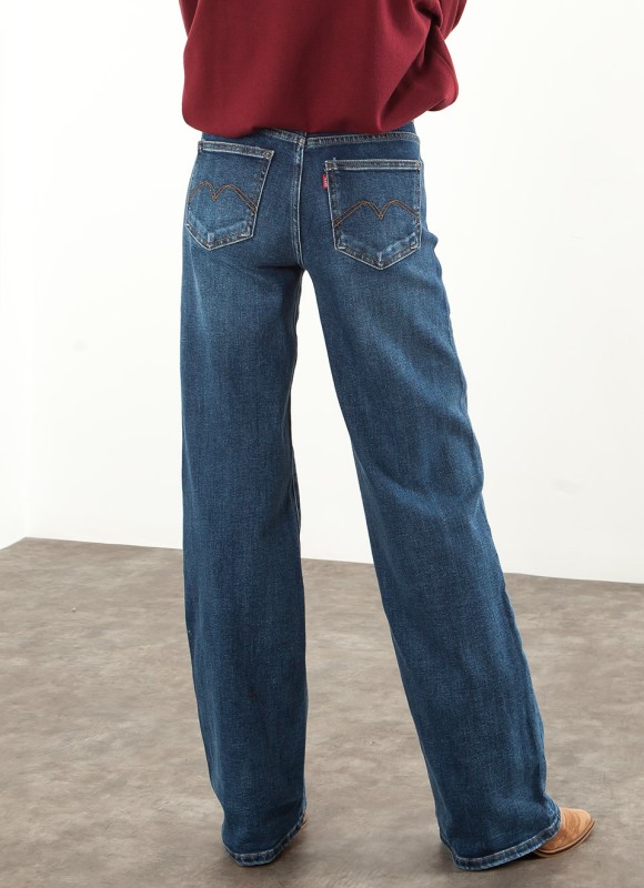 Jeans Pata Ancha Mujer | Vaqueros Wide Leg | Premonición.online