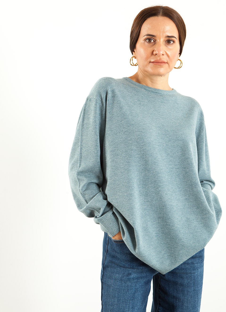 Jersey Básico Oversize Mujer | Solo 17€ | Premonición.online