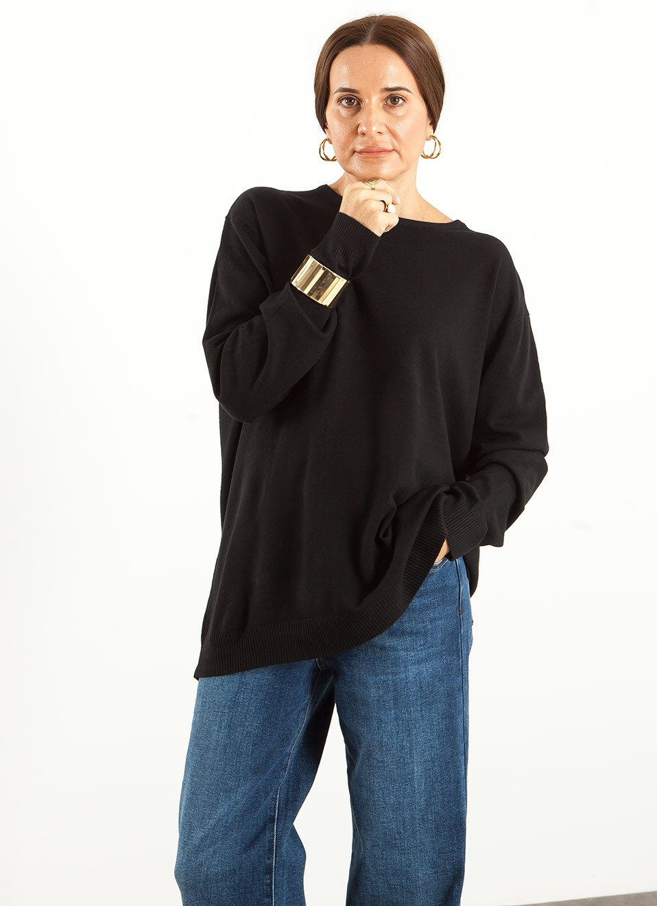 Jersey Básico Oversize Mujer | Solo 17€ | Premonición.online