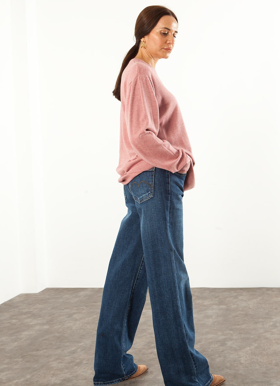 Jersey Básico Oversize Mujer | Solo 17€ | Premonición.online