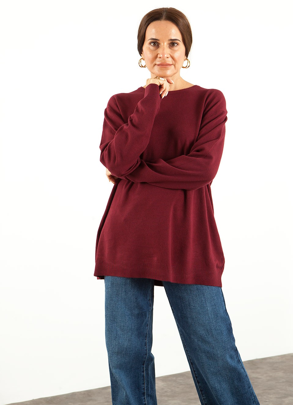 Jersey Básico Oversize Mujer | Solo 17€ | Premonición.online