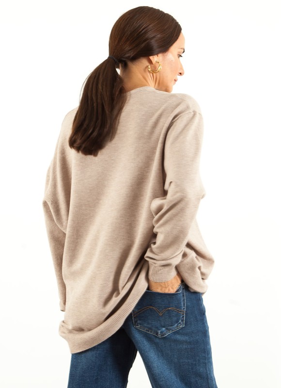 Jersey Básico Oversize Mujer | Solo 17€ | Premonición.online