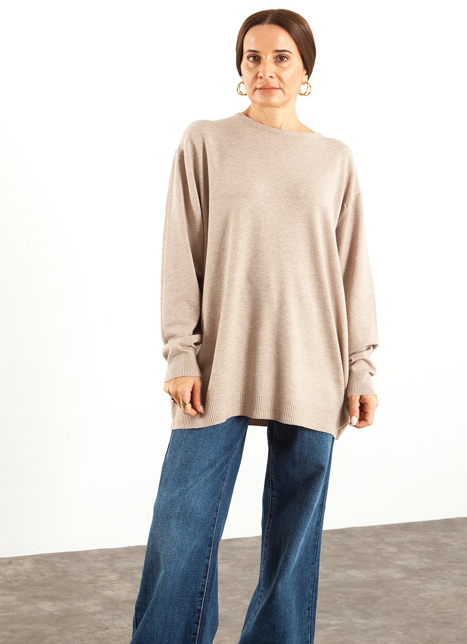 Jersey Básico Oversize Mujer | Solo 17€ | Premonición.online