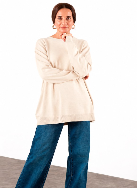 Jersey Básico Oversize Mujer | Solo 17€ | Premonición.online
