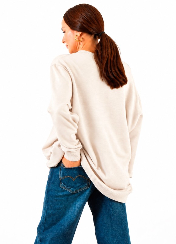 Jersey Básico Oversize Mujer | Solo 17€ | Premonición.online