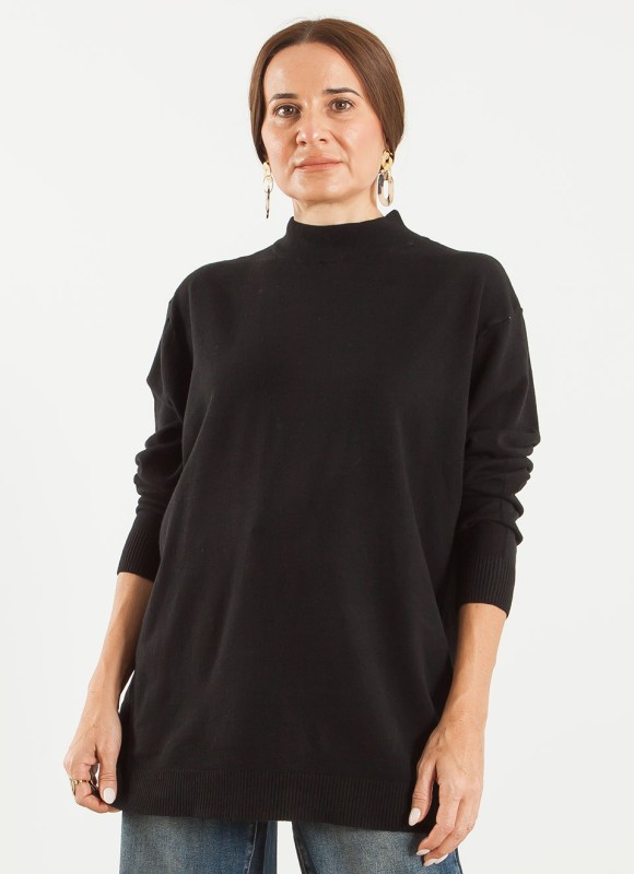 Jersey Oversize Cuello Perkins Mujer | 17€ | Premonición.online