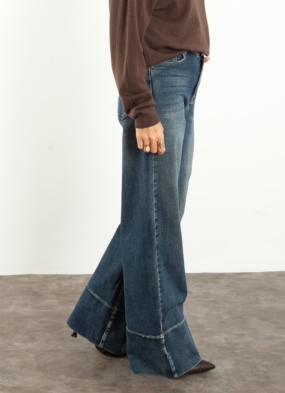 Jeans Wide Leg Largos Mujer | Vaqueros de Moda | Premonición.online