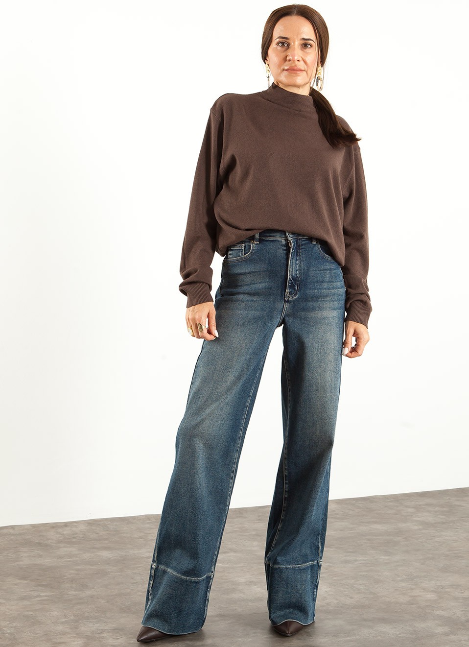 Jeans Wide Leg Largos Mujer | Vaqueros de Moda | Premonición.online