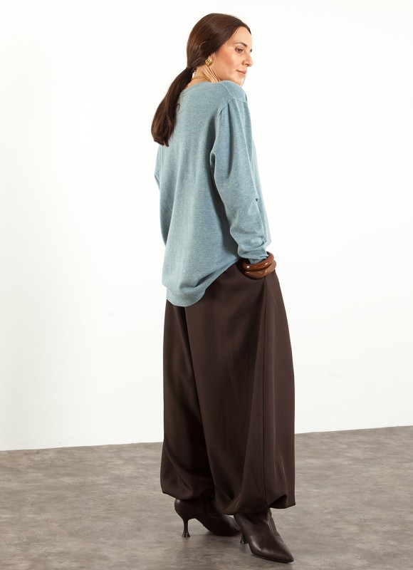 Jersey Oversize Cuello Pico Mujer | 7 Colores | Premonición.online