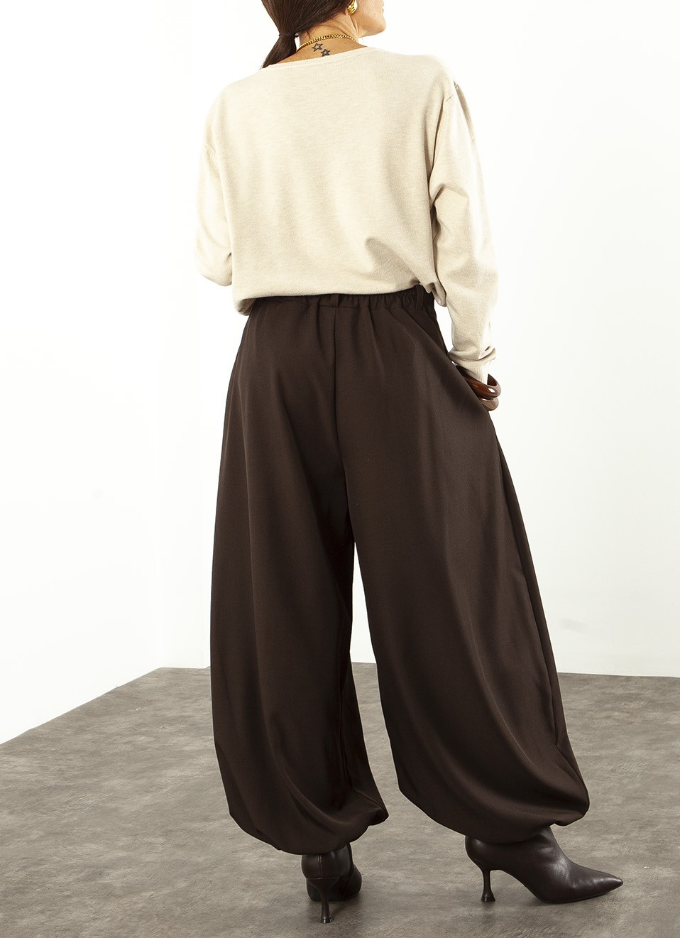 Pantalón Balloon de Vestir Mujer | 3 Colores | Premonición.online