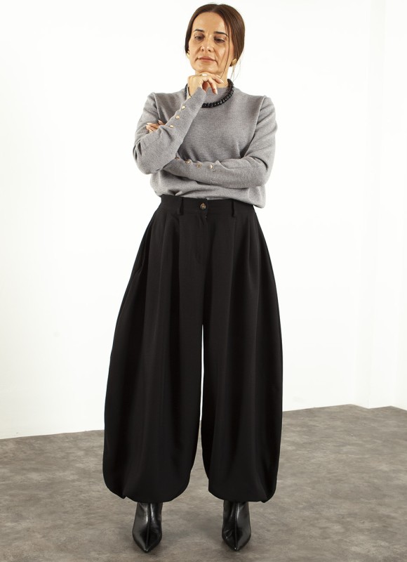 Pantalón Balloon de Vestir Mujer | 3 Colores | Premonición.online