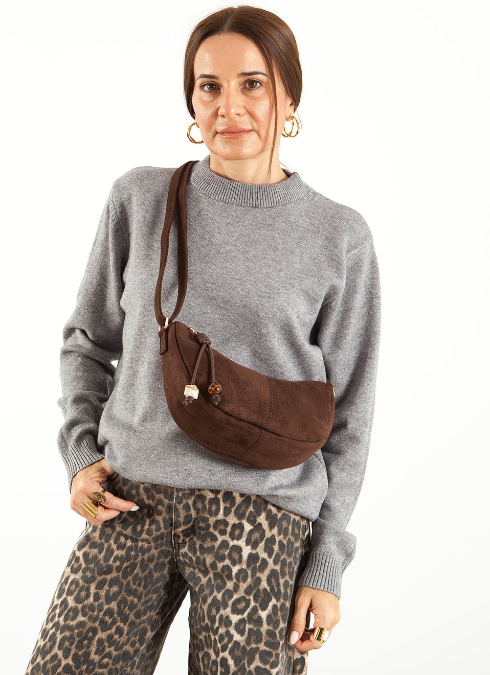 Bolso Efecto Ante Mujer | Bolso de Moda | Premonición.online