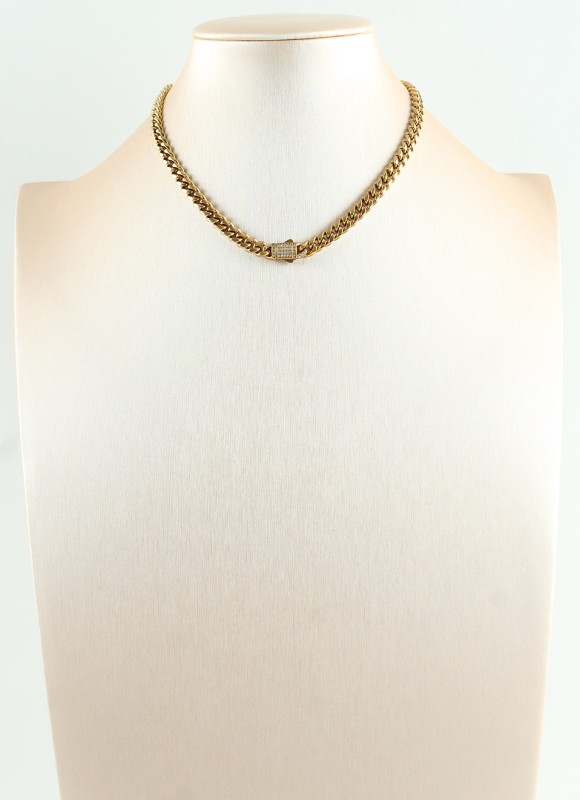 Collar de Acero para Mujer | Bisutería Elegante | Premonición.online