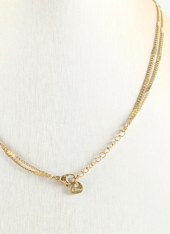 Collar de Acero Inoxidable para Mujer | Elegante | Premonición.online