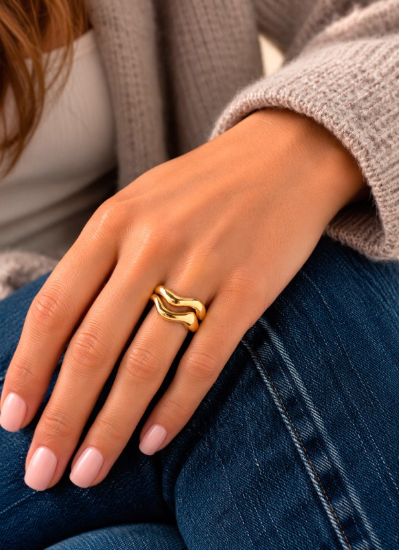 Anillos de Acero Inoxidable Mujer | Dorados y Plateados | Premonición.online