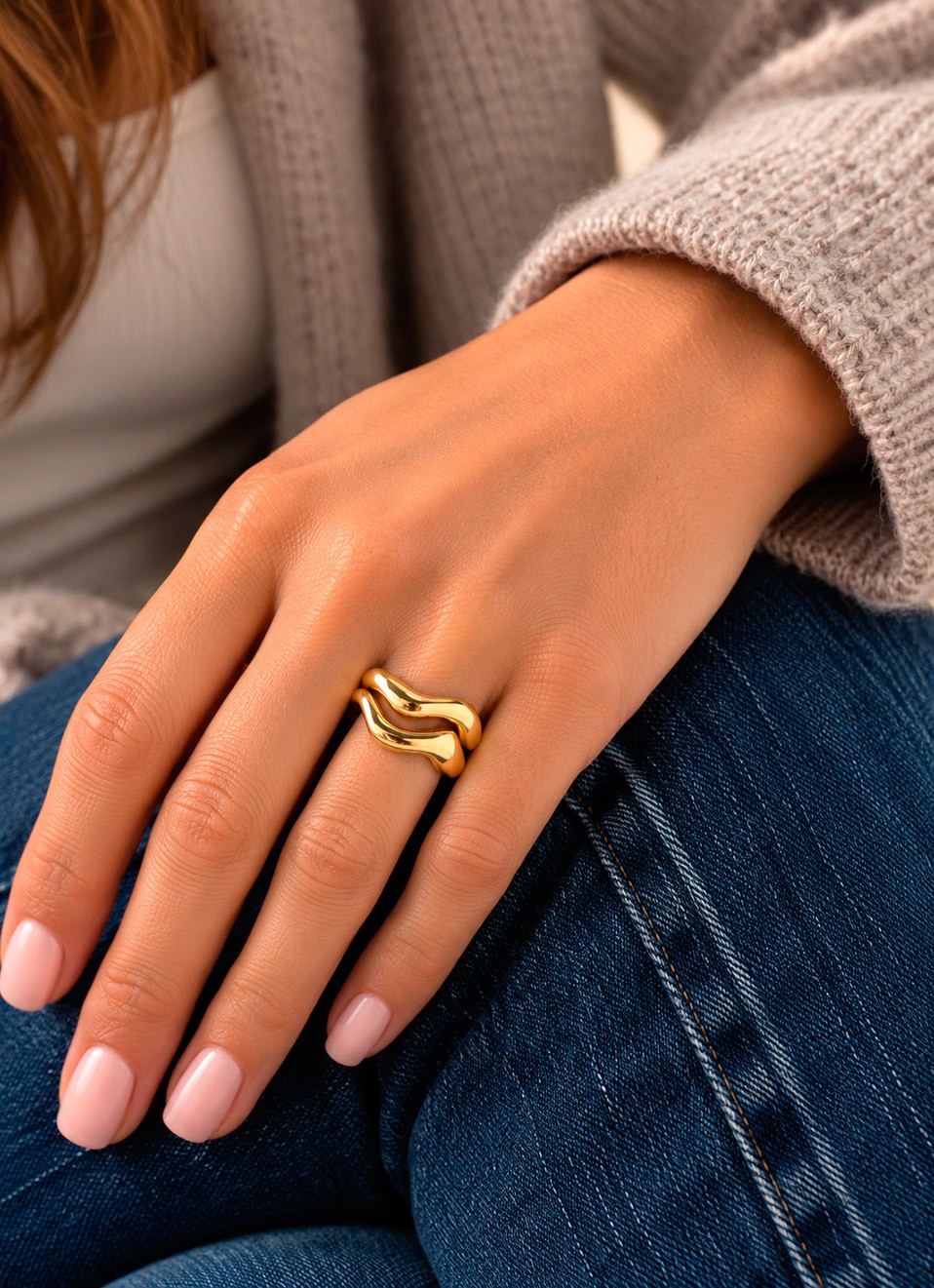 Anillos de Acero Inoxidable Mujer | Dorados y Plateados | Premonición.online
