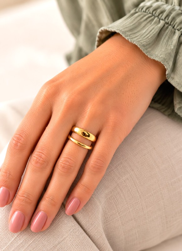 Anillos de Acero Inoxidable Mujer | Dorados y Plateados | Premonición.online