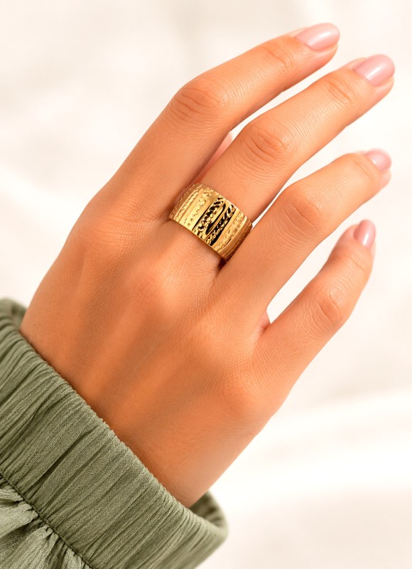 Anillos de Acero Inoxidable Mujer | Dorados y Plateados | Premonición.online