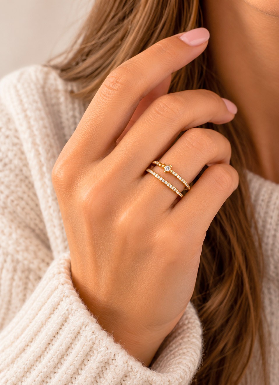 Anillo acero