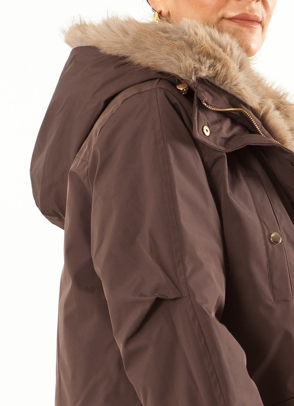 Abrigo de Pelo para Mujer Elegante y Moderno | Premonición.online