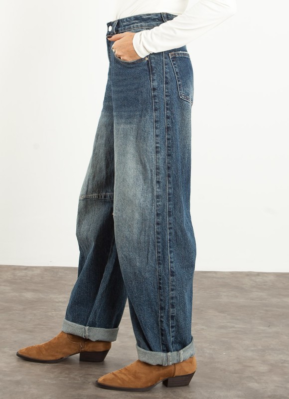 Jeans Barrel para Mujer | Vaqueros de Moda | Premonición.online