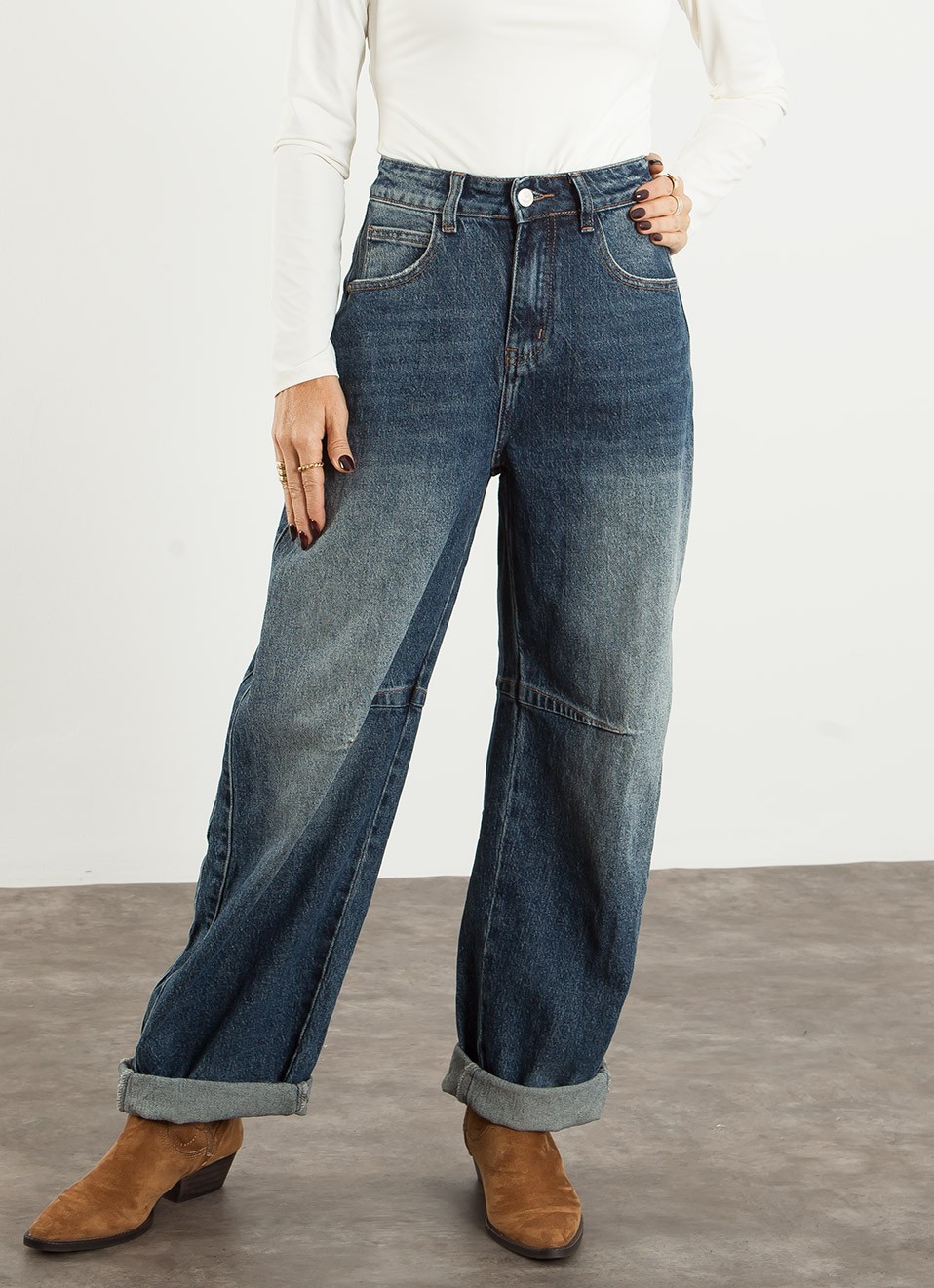 Jeans Barrel para Mujer | Vaqueros de Moda | Premonición.online