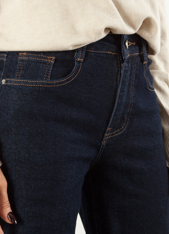 Jeans Wide Leg Azul Intenso para Mujer | Premonición.online