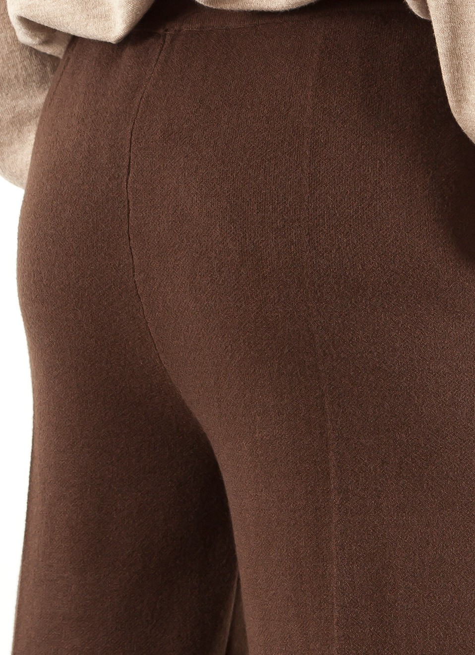 Pantalón de Punto Pata Ancha para Mujer | Premonición.online