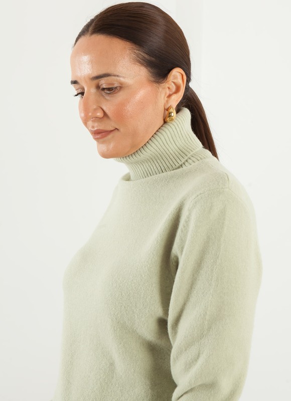Jersey de Cuello Alto para Mujer | Moda Mujer | Premonición.online