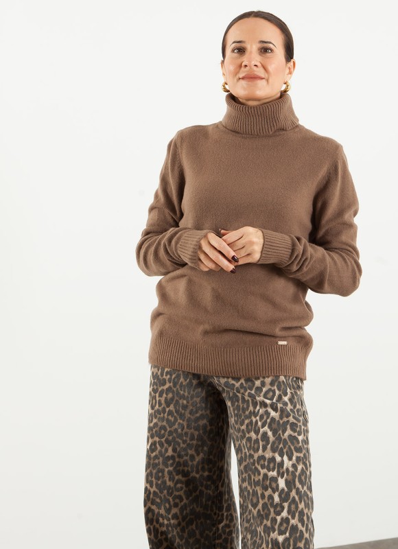 Jersey de Cuello Alto para Mujer | Moda Mujer | Premonición.online