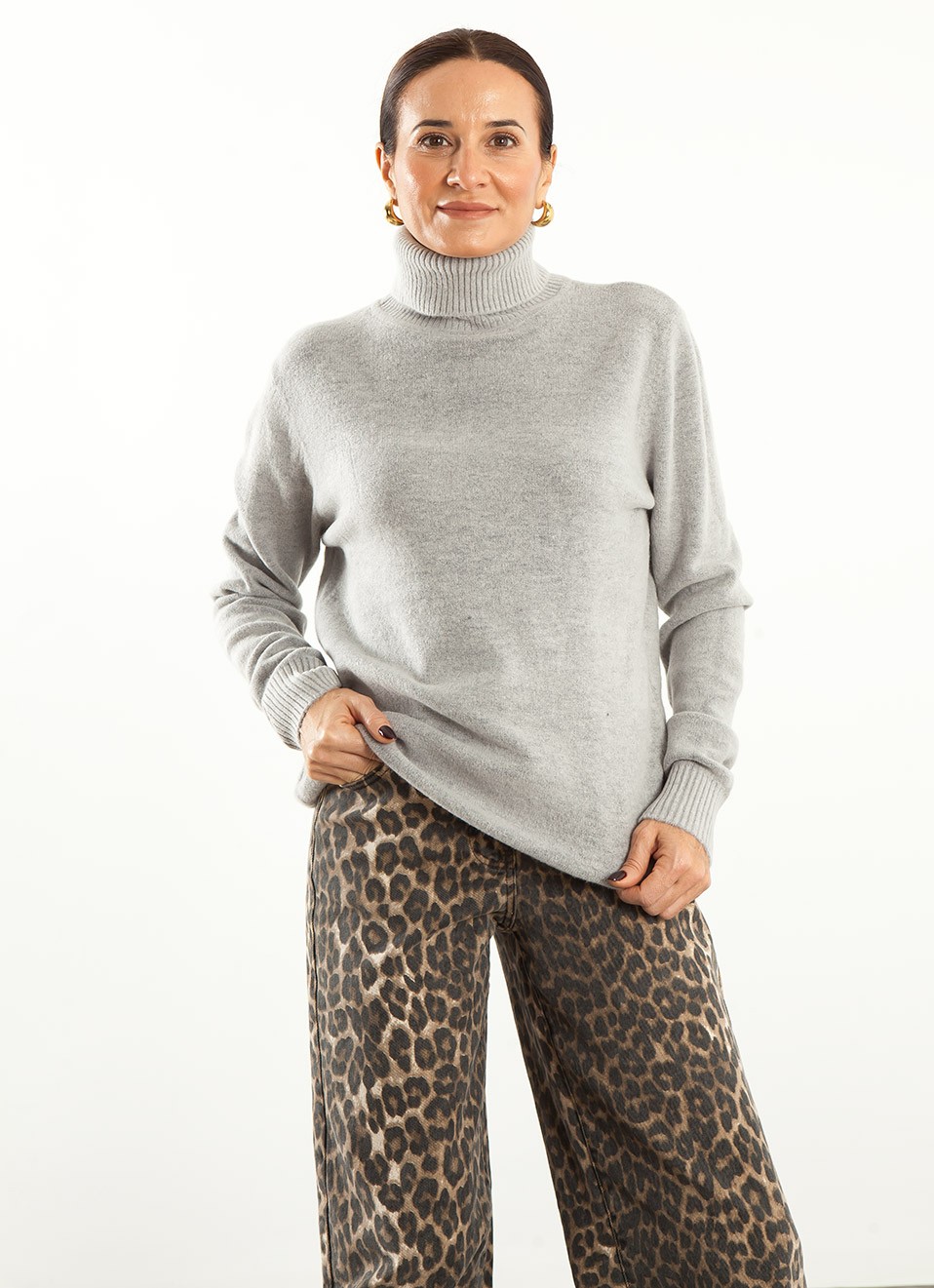Jersey de Cuello Alto para Mujer | Moda Mujer | Premonición.online