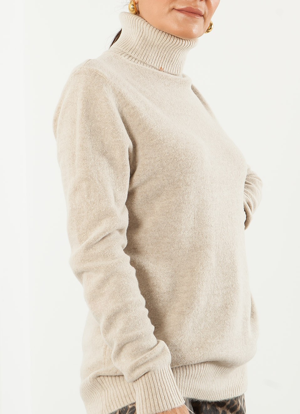 Jersey de Cuello Alto para Mujer | Moda Mujer | Premonición.online