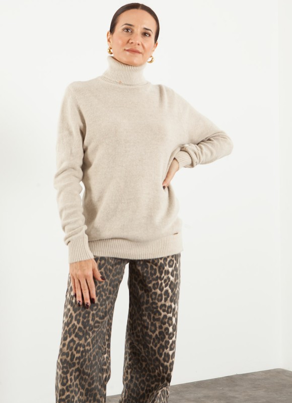 Jersey de Cuello Alto para Mujer | Moda Mujer | Premonición.online