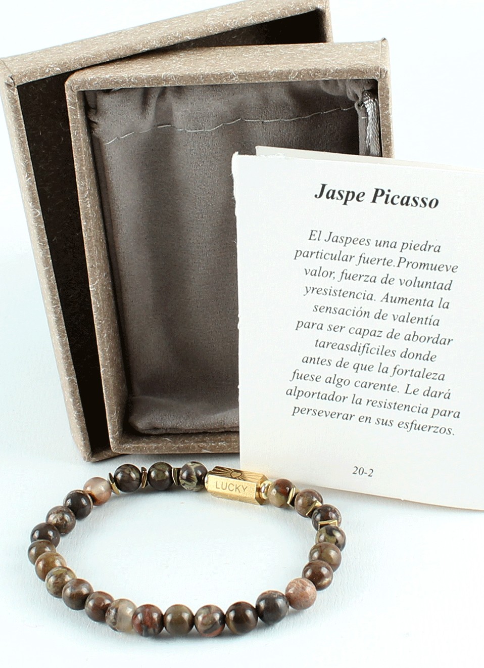 Pulsera Jaspe Picasso