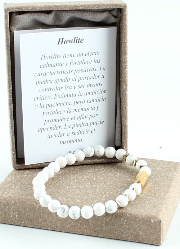 Pulsera Howlite