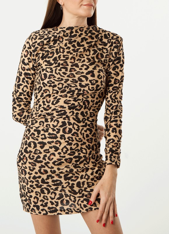 Vestido leopardo