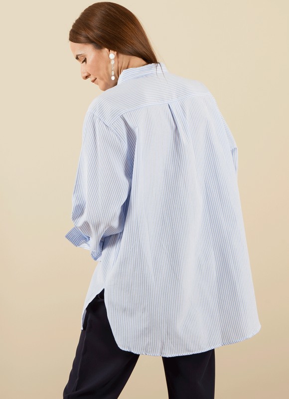 Camisa oversize rayas