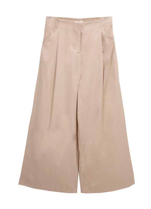 Pantalón culotte pinza