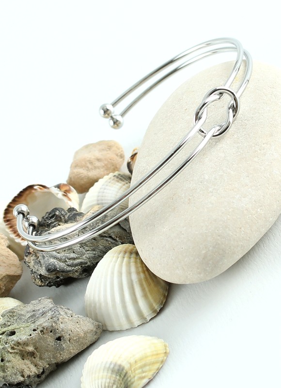 Pulsera acero rigida